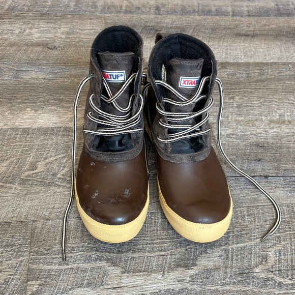 XTRATUF Women's Brown and Tan Winter Boots - Picture 1 of 7